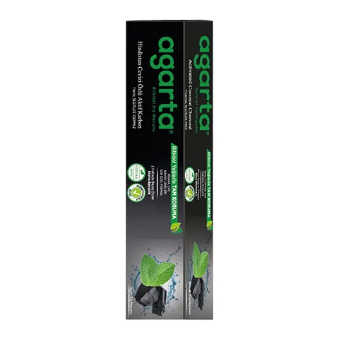 Agarta Natural Coconut Extract Active Carbon Fluoride-free Toothpaste 100 ml