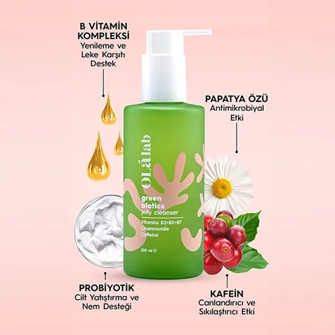Olalab Probiotisches Gesichtsreinigungs-Gel 200ml