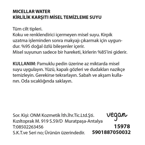 Ziaja Veganes Anti-Aging Mizellenwasser 390ml
