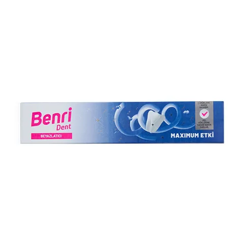 Benri Dent Whitening Zahnpasta mit Fluorid und Nelkenöl 75ml