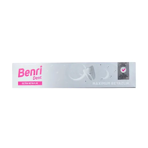 Benri Dent Ultra Whitening Zahnpasta für Raucher und Kaffeeliebhaber