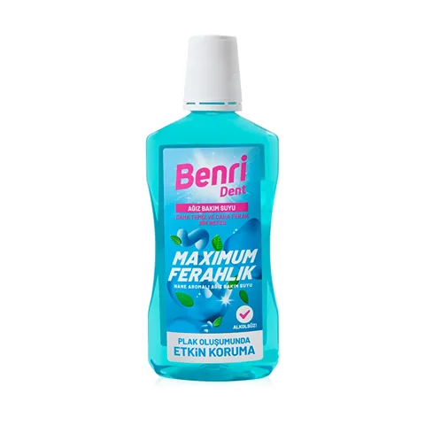 Benri Dent Mundspülung 500ml - Chlorhexidin & Frischer Atem