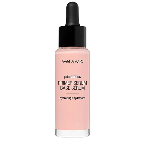 wet n wild Primefocus Serum Makeup Base mit Rosenwasser und Pflanzenextrakten