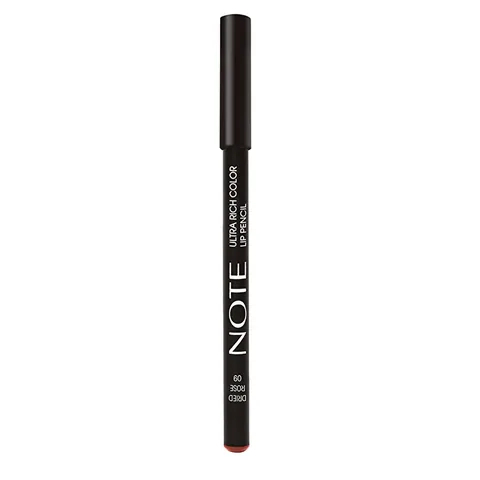 Note Ultra Rich Color Lip Pencil 09 Dried Rose 1 pcs