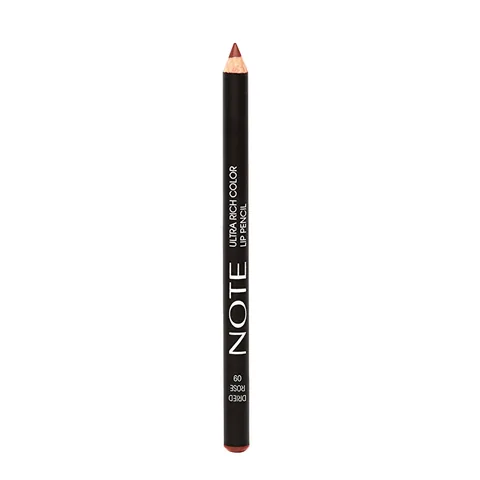 Карандаш для губ Ultra Rich Color 09 Сухая роза 1 шт от Note