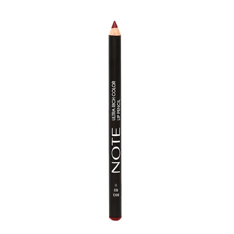 Карандаш для губ Ultra Rich Color 11 Красный кирпич 1 шт от Note