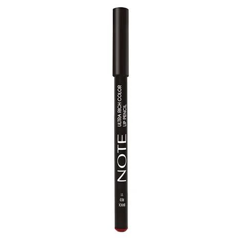 Note Ultra Rich Color Lip Pencil 11 Brick Red 1 pcs