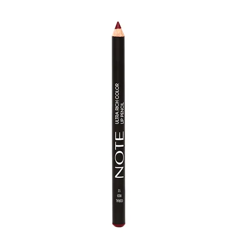 Карандаш для губ Ultra Rich Color 12 Коралловый Красный 1 шт от Note