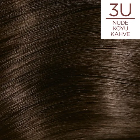 صبغة شعر لوريال باريس إكسلانس نود بني غامق 3U 1 قطعة L'Oreal Paris