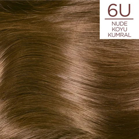 صبغة شعر لوريال باريس إكسلنس نود داكنة شقراء 6U 1 قطعة L'Oreal Paris