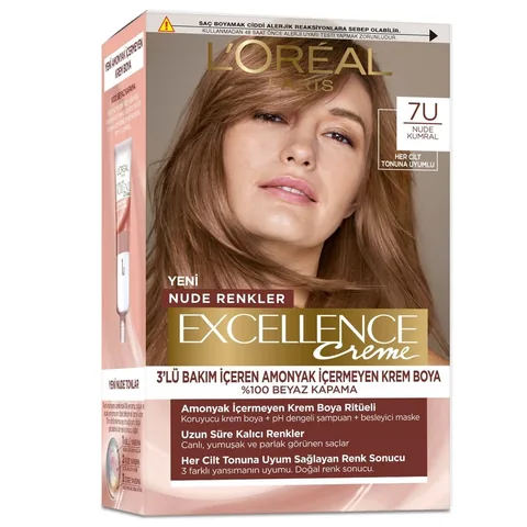 صبغة شعر بلون أشقر 7U من لوريال باريس L'Oreal Paris