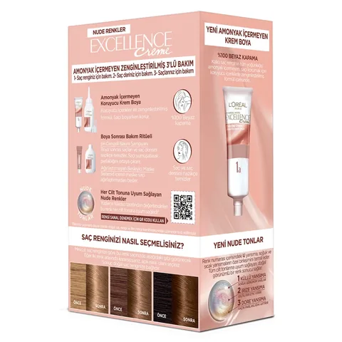 صبغة شعر بلون أشقر 7U من لوريال باريس L'Oreal Paris