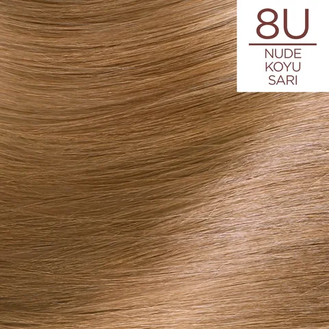صبغة شعر لوريال باريس إكسلنس نود داكنة شقراء 8U 1 قطعة L'Oreal Paris
