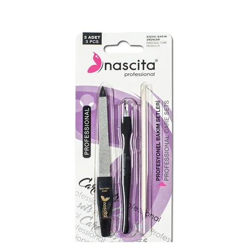 Набор для ухода за ногтями Nascita 3 шт.