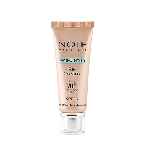 Note Anti-Blemish BB Cream für fettige Haut, Blaulichtschutz