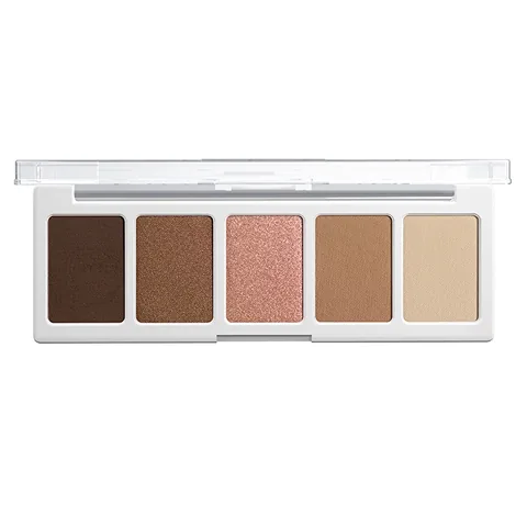 Wet n Wild مجموعة ظلال العيون ويت آند وايلد كلر أيكون النباتية، عبوة من 5 قطع تدوم طويلاً