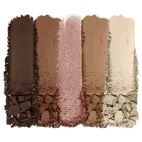 Wet n Wild مجموعة ظلال العيون ويت آند وايلد كلر أيكون النباتية، عبوة من 5 قطع تدوم طويلاً