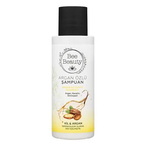 Шампунь с аргановым маслом Bee Beauty 100 мл - для всех типов волос
