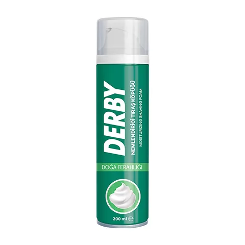 Derby Feuchtigkeitsspendender Rasierschaum - Nature Fresh 200ml