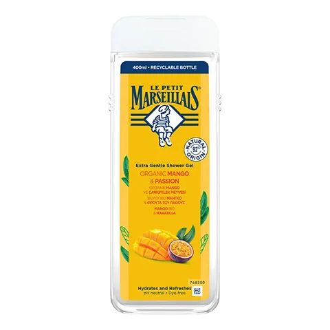 Le Petit Marseillais Shower Gel Organic Mango & Organic Passion Fruit 400 ml
