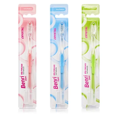 Benri Dent Crystal Zahnbürste für Erwachsene