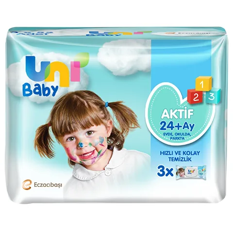 Uni Baby Active Simple Clean Feuchttücher
