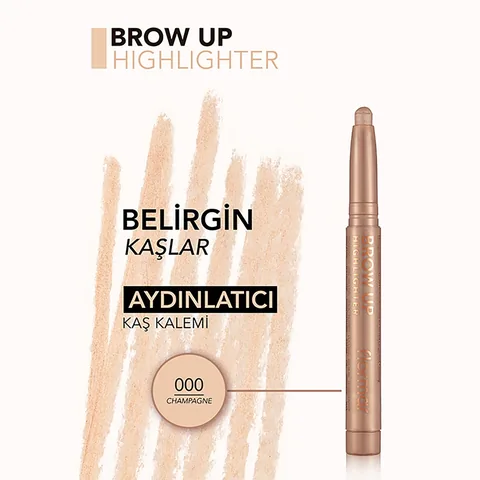 Flormar Brow Up Illuminator Pencil - Champagne Highlighter Stick