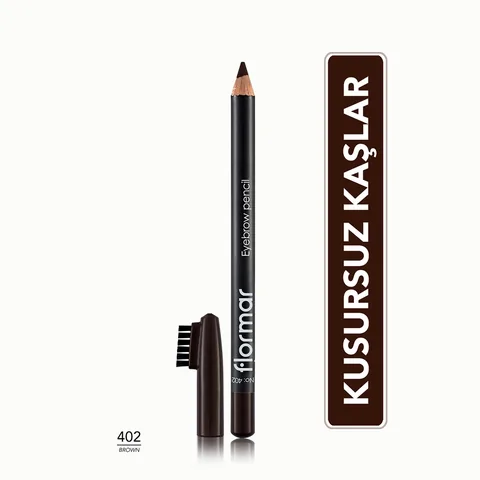 Карандаш для бровей Flormar Natural Look с мягким наконечником 1,14 г - Коричневый