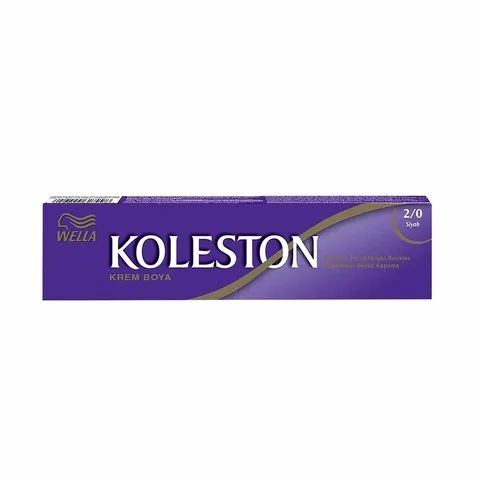 Wella Koleston 2/0 Schwarz Cremefarbe