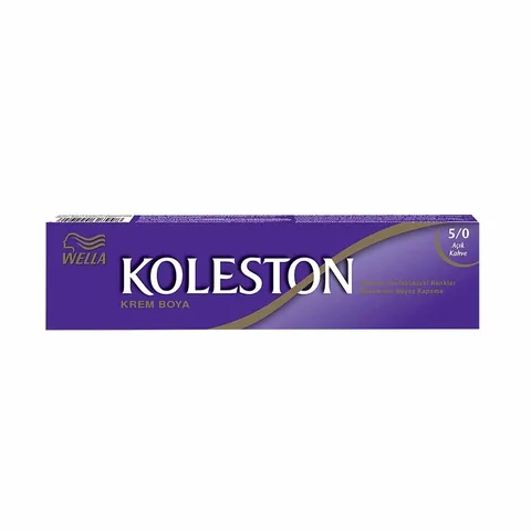 Wella Koleston 5/0 Hellbraun Haarfarbe
