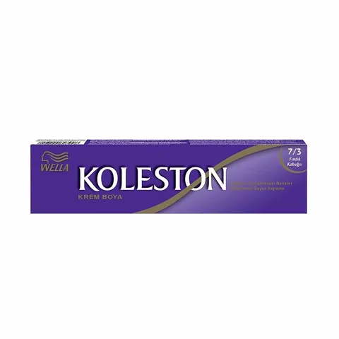 Wella Koleston 7/3 Haselnuss-Haarfarbe - Grauabdeckung und Glanz
