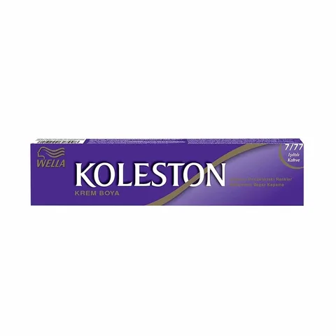 Wella Koleston 7/77 Schimmerndes Braun Haarfarbe
