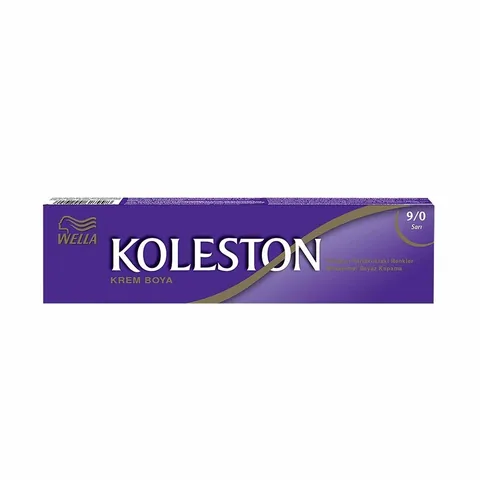 Wella Koleston 9/0 Gelbe Haarfarbe - Langanhaltender Glanz, 50ml
