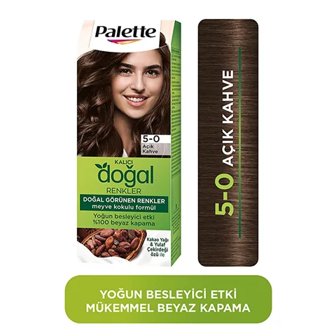 Palette Naturhaarfarbe 50ml – Lebendige, Natürliche Farben