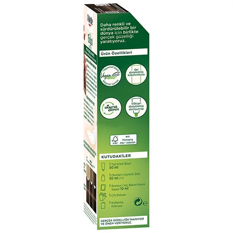 Palette Naturhaarfarbe 50ml – Lebendige, Natürliche Farben