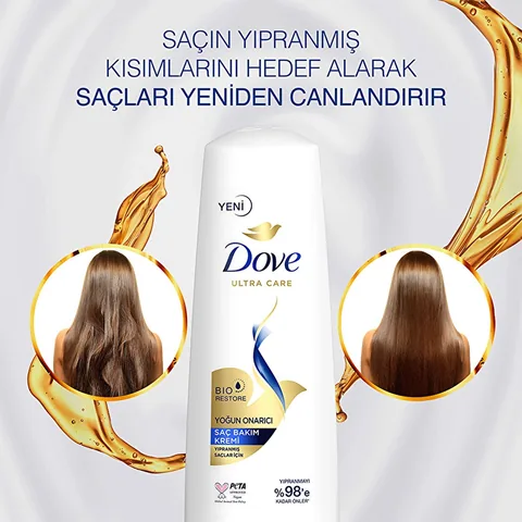 Dove Ultra Care Hair Care Conditioner Intensive Repair For Damaged Hair 350 ml