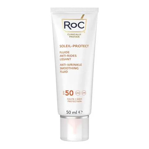 Roc Anti-wrinkle Face Sunscreen Spf 50+ 50 ml