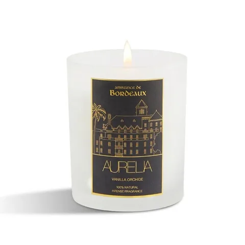 Aurelia Geneve Vanilla and Orchid Scented Candle