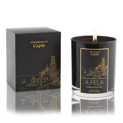 Aurelia Geneve Duftkerze Schwarze Granatapfel & Zitrus 180g