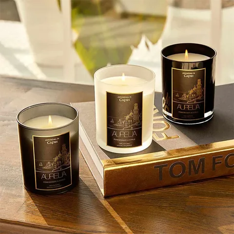 Aurelia Geneve Black Pomegranate &amp; Citrus Scented Candle 180g