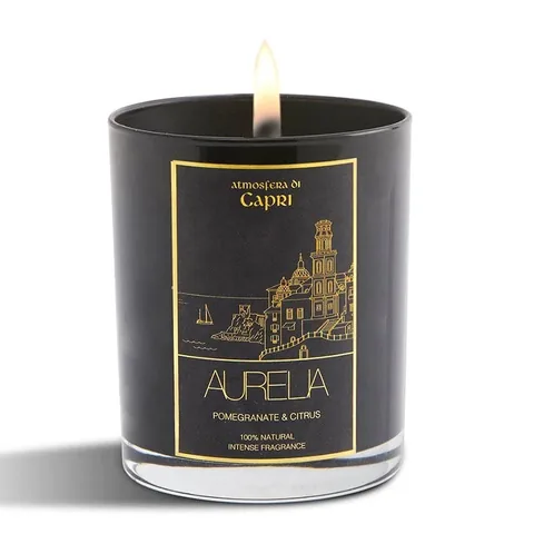 Aurelia Geneve Black Pomegranate &amp; Citrus Scented Candle 180g