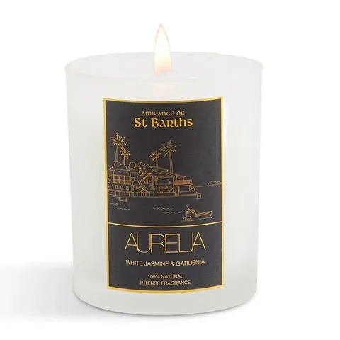 Aurelia Geneve Jasmine &amp; Gardenia Candle - 180g Transparent