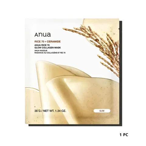 Glow Collagen Mask with Natural Rice by Anwa 25 ml