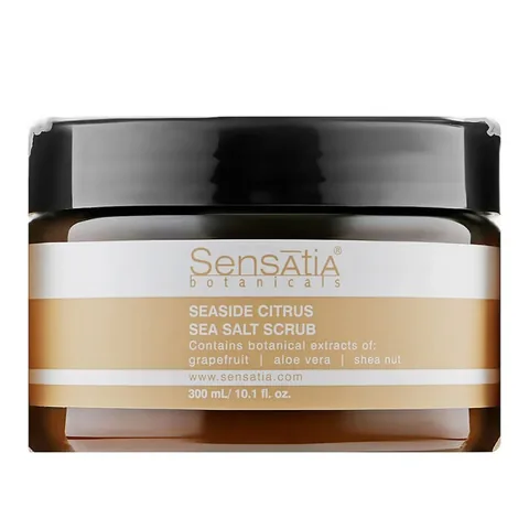 Sensatia Botanicals مقشر ملح البحر الحمضي من سينساتيا بوتانيكالز ١٠٠ مل مقشر منعش