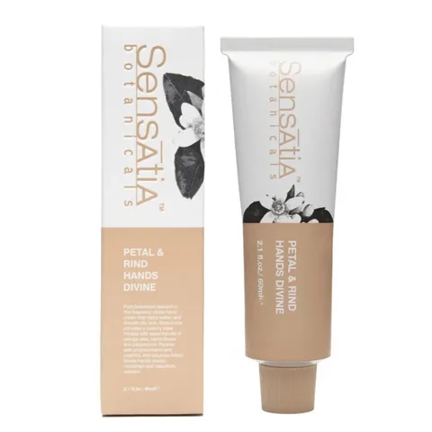 Sensatia Botanicals كريم مغذي لليدين من سينساتيا بوتانيكالز، 60 مل برائحة قشور البتلة