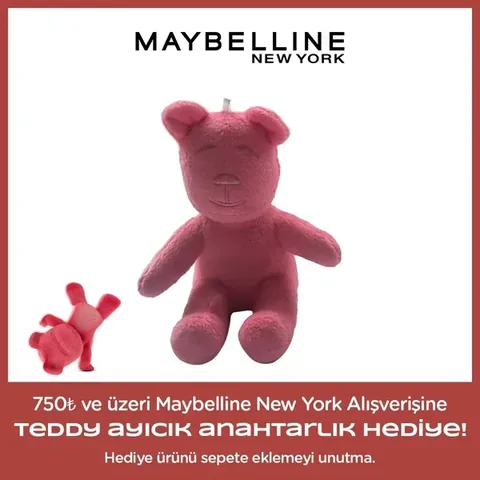 Maybelline Geschenk: Teddy Bear Schlüsselanhänger