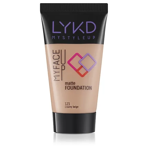 ف foundation مطفي 121 بيج كريمي من ليكد LYKD
