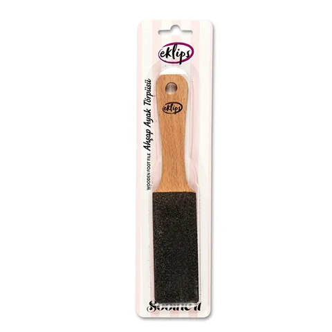 Eklips Fußfeile aus Holz - Sanfte Exfoliation für weiche Füße