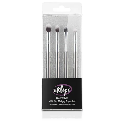 Eklips Professional Eye Makeup Brush Set Of 4