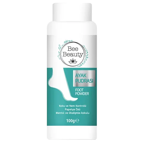 Bee Beauty Fußpuder 100g - Feuchtigkeitsabsorption & Geruchskontrolle